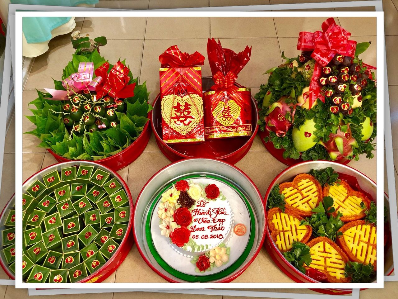 8 mâm quả đám cưới và quay phim video cưới đẹp Tuy Hòa Phú Yên (2)
